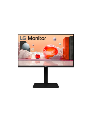 LG 24" FHD IPS Business FHD 1920x1080 16:9 5ms Height Adjustment Tilt Swivel Pivot Speaker, VESA Display Port, HDMI, Headphone Audio 3yrs Monitor
